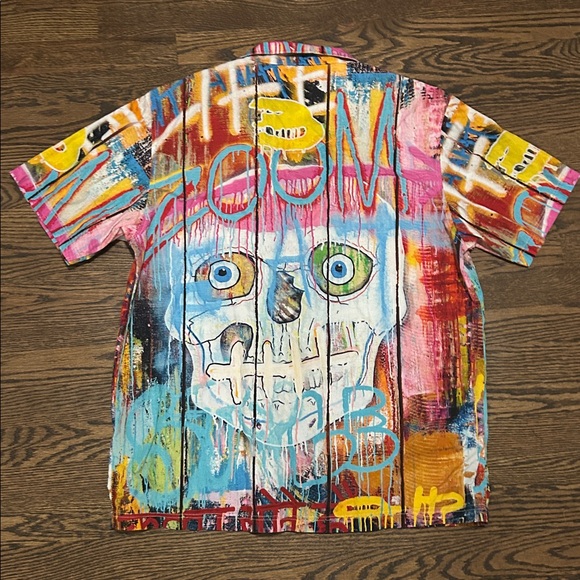 Tango Hotel Men’s Button Down shirt festival concert medium - Picture 4 of 4